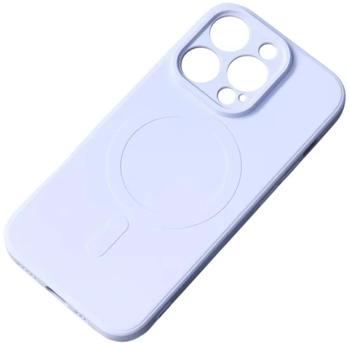 MagSafe Compatible Silicone Case for iPhone 15 Pro Max Silicone Case - Blue