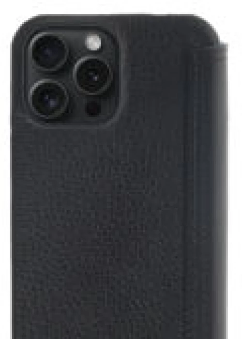 Minim (MM-10446) Minim Book Case - Black, Apple iPhone 15 Pro Max