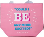 Friends Lunch Bag Pink Quote