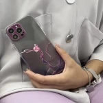 Marble Case for iPhone 12 Pro Gel Cover Marble Pink