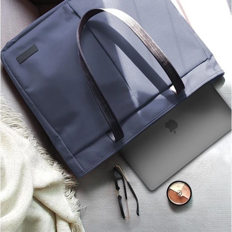Uniq laptop bag Hava 16" blue/indigo blue RPET