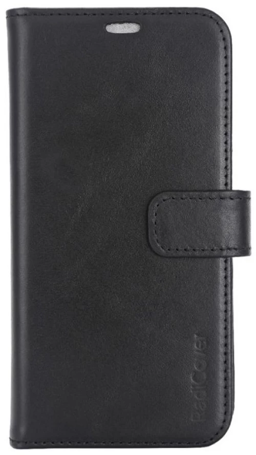 RadiCover - Radiation Protection Wallet Vegan Leather 2in1 MAGSAFE iPhone 15 Black / Electronics