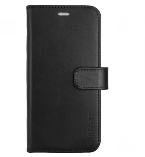 RadiCover - Radiation Protection Wallet Vegan Leather 2in1 iPhone 14 Exclusive Black / Electronics