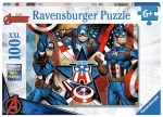Ravensburger - Puzzle Marvel Captain America 100p / Toys