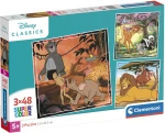 Disney Classics puzzle 3x48pcs