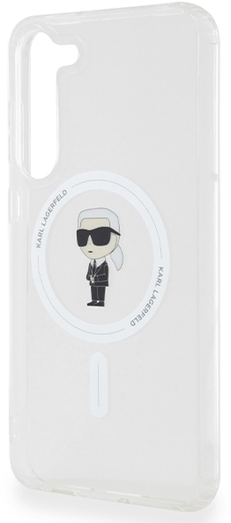 Karl Lagerfeld IML Ikonik MagSafe case for Samsung Galaxy S23+ - transparent