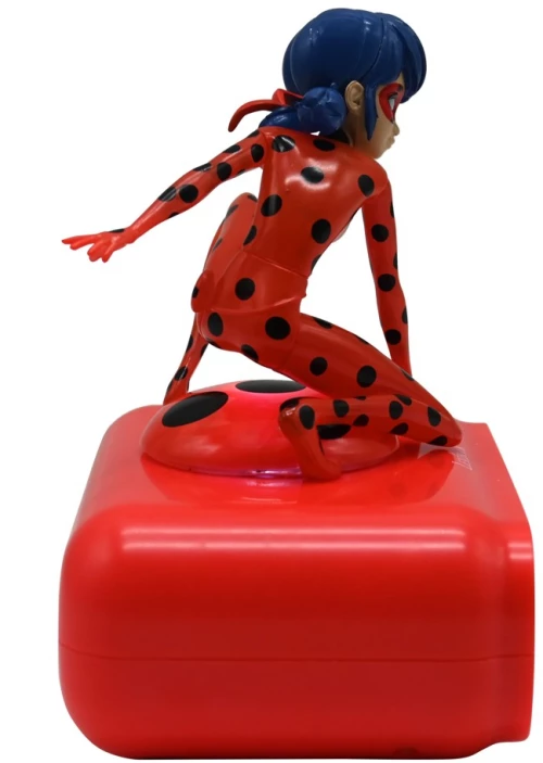 Lexibook - Miraculous Light Character Radio Alarm Clock (RL800MI) / Toys