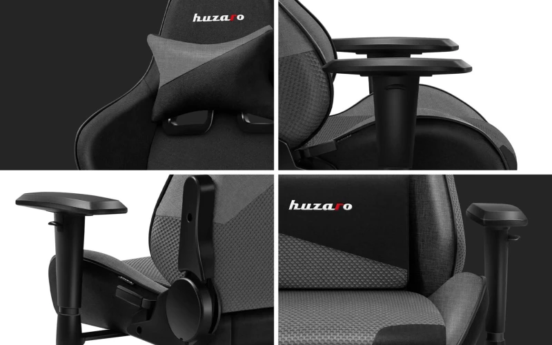 Huzaro Force 6.2 Grey Mesh gaming chair