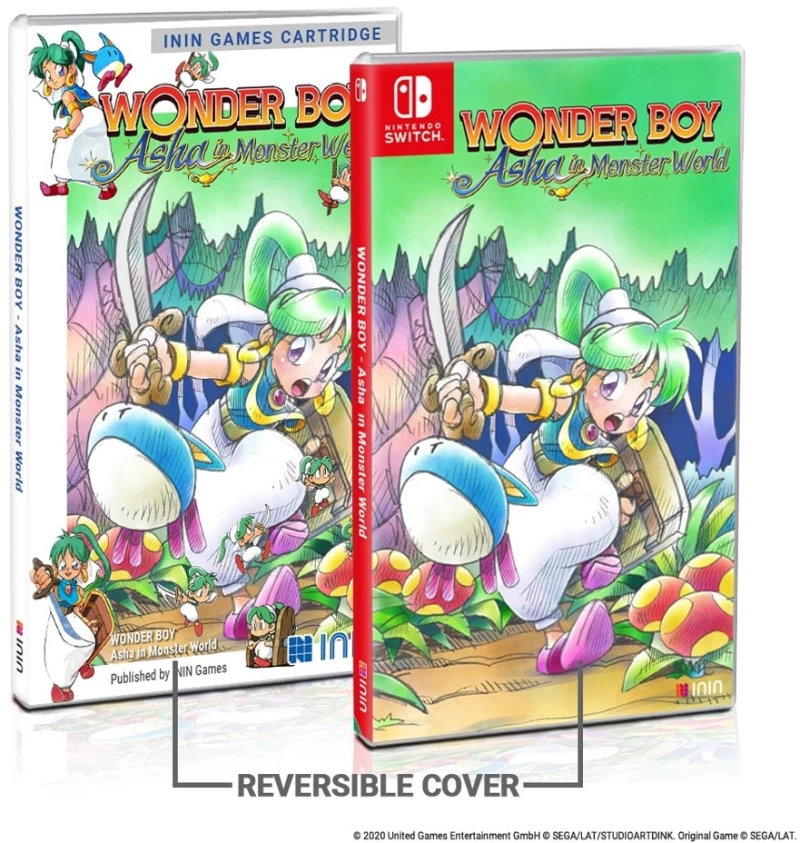 Wonder Boy: Asha in Monsterland Limited Edition - (Strictly Limited Games) / Nintendo Switch