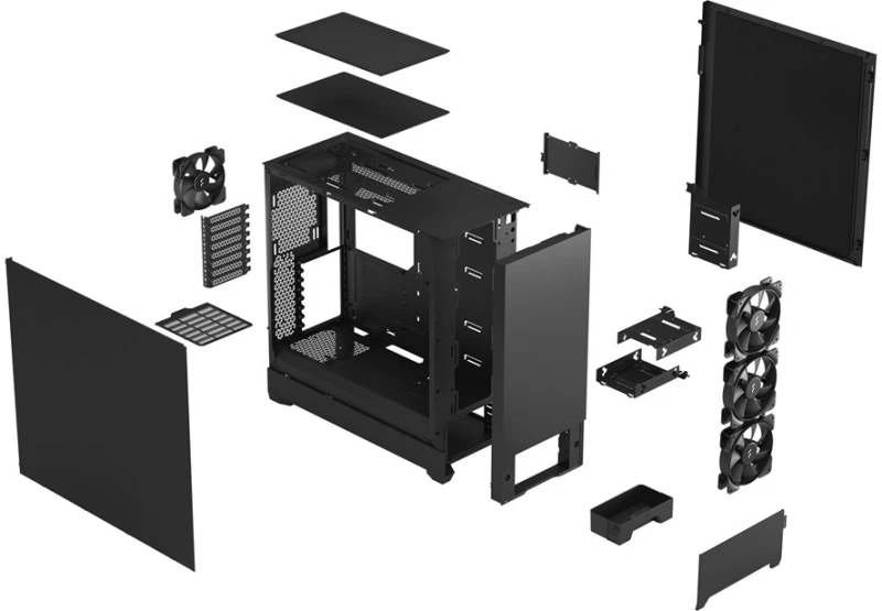 Fractal Design Pop XL Silent Tower Black