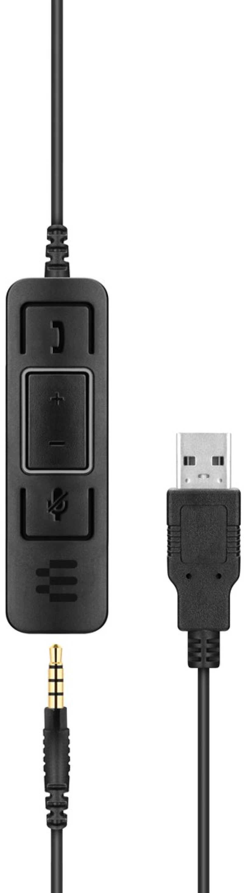 EPOS | SENNHEISER IMPACT SC 75 USB MS Headset Wired Headband Connectivity/Music USB Type-A Black
