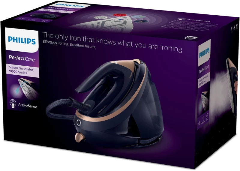 Philips PSG9050/20 steam ironing station 3100 W 1.8 L SteamGlide soleplate Black