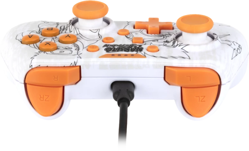 Konix Naruto Wired Switch/Pc Gamepad White / Nintendo Switch
