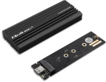 Qoltec 52270 NV2270 enclosure for drive M.2 SSD | SATA | NVMe | USB-C | 2TB
