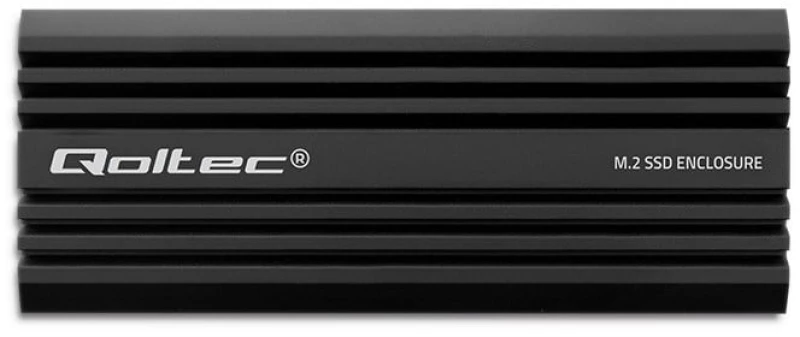 Qoltec 52270 NV2270 enclosure for drive M.2 SSD | SATA | NVMe | USB-C | 2TB