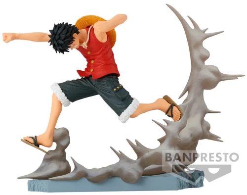 One Piece Senkozekkei Monkey D Luffy figure 8cm
