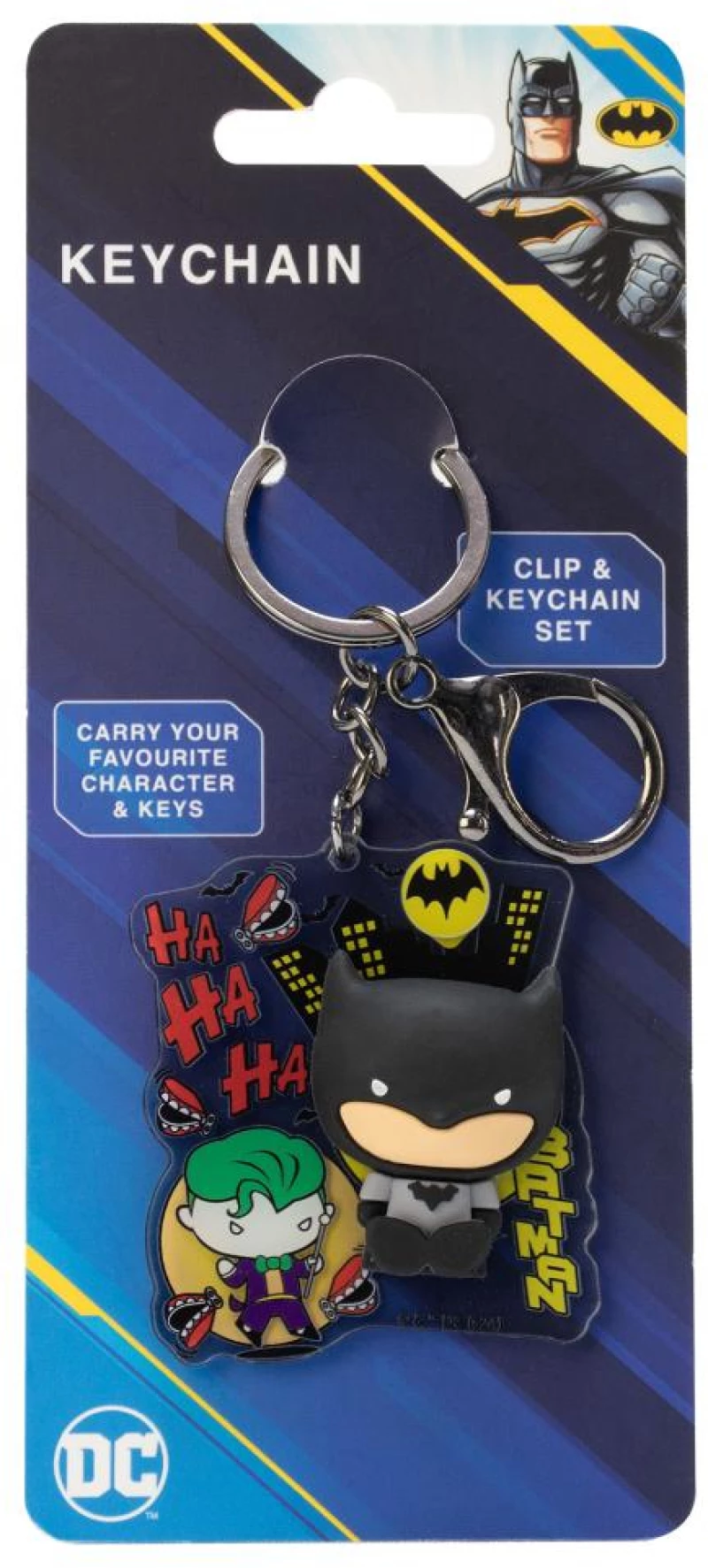 BATMAN & JOCKER - 3D Keychain