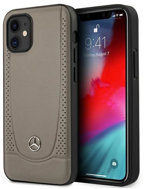 Mercedes MEHCP12SARMBR iPhone 12 mini 5,4" brązowy/brown hardcase Urban Line