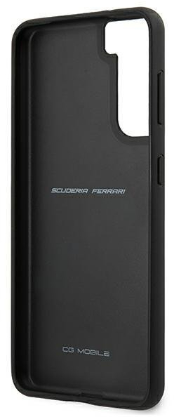 Ferrari FEOSIHCS21MBK S21+ G996 black hardcase Off Track Leather Nylon Stripe