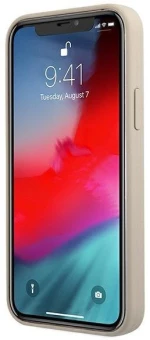 Guess GUHCP12LLSVSGP iPhone 12 Pro Max 6.7 gray pink / gray pink hardcase Silicone Vintage