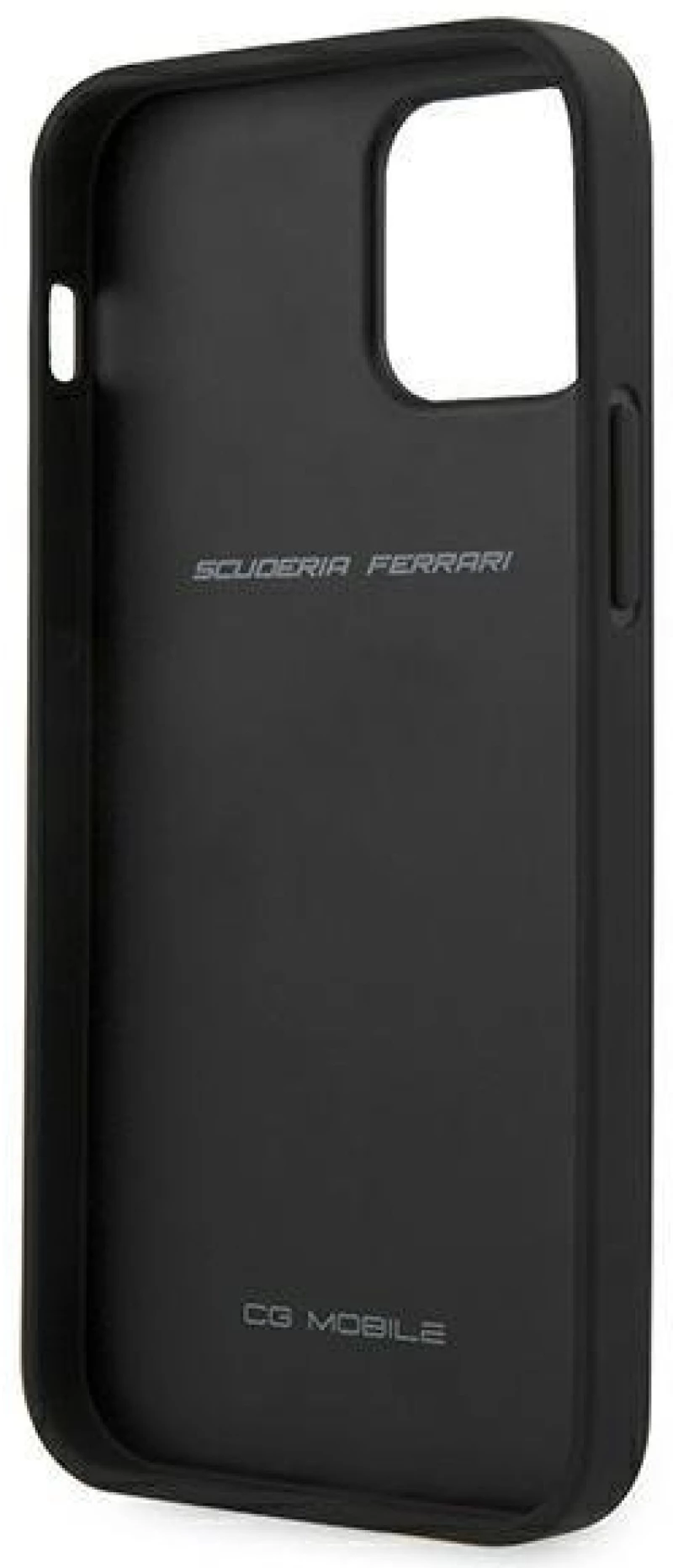 Ferrari FESPEHCP12MBK iPhone 12/12 Pro 6,1" black hardcase On Track Perforated