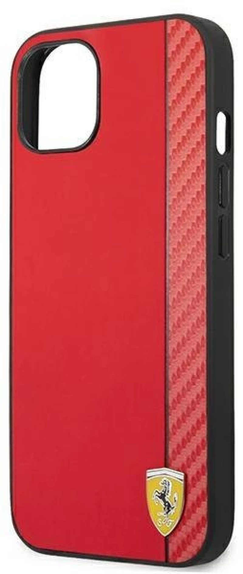 Ferrari FESAXHCP13SRE iPhone 13 mini 5,4 red / red hardcase On Track Carbon Stripe