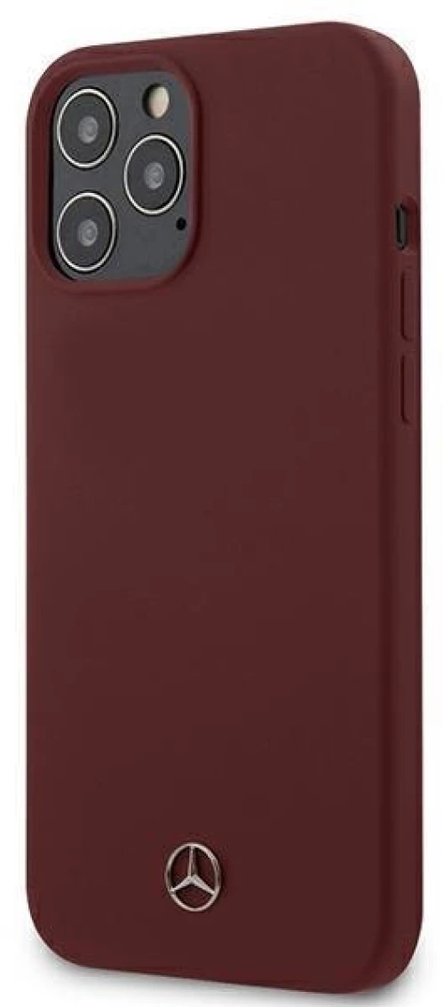 Mercedes MEHCP12LSILRE iPhone 12 Pro Max 6.7 red / red hardcase Silicone Line