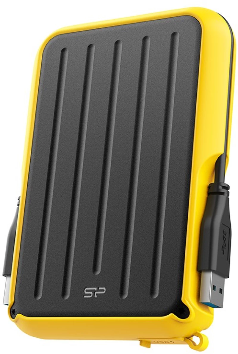 Silicon Power A66 external hard drive 2000 GB Black, Yellow