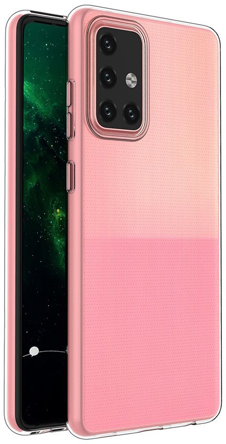 Gel case cover for Ultra Clear 0.5mm Samsung Galaxy A73 transparent