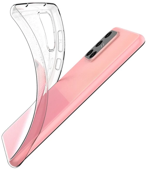 Gel case cover for Ultra Clear 0.5mm Samsung Galaxy A73 transparent