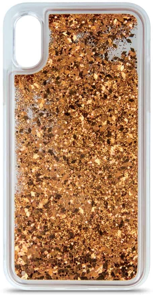 Liquid Sparkle TPU case for iPhone 13 Pro Max 6,7" gold