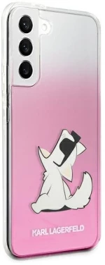 Karl Lagerfeld KLHCS22MCFNRCPI S22 + S906 hardcase pink / pink Choupette Eat