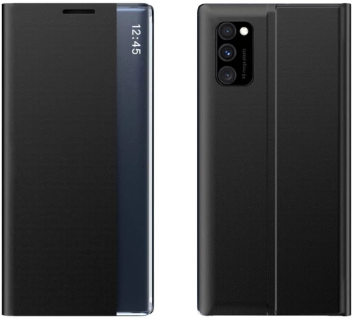 New Sleep Case cover with a flip function for the stand for Poco M4 Pro 5G black