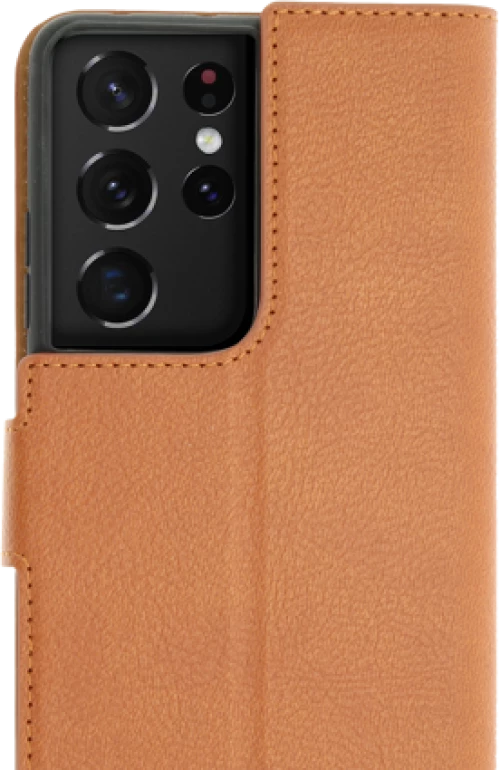 Promiz (PZ-10325) Wallet Case - Samsung Galaxy S21 Ultra Brown