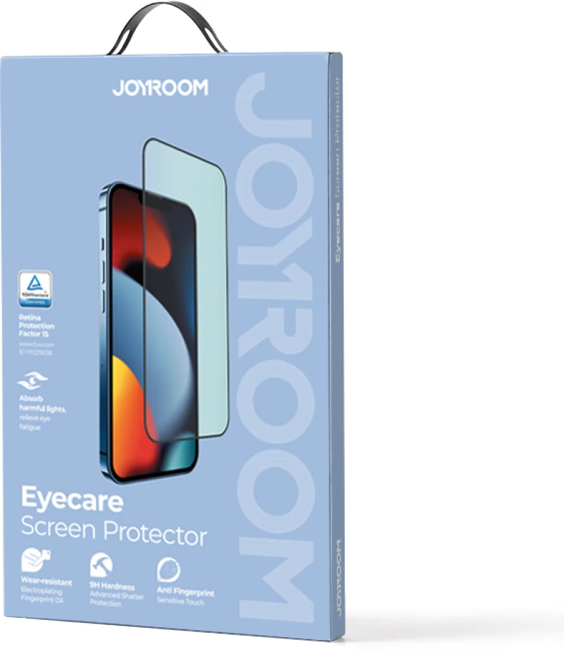 Joyroom Knight Green Glass for iPhone 14 Pro Max with Full Screen Anti Blue Light Filter (JR-G04)
