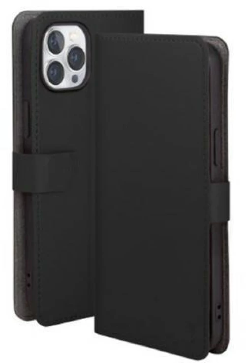 UNIQ etui book Journa iPhone 14 Pro 6,1" czarny/midnight black