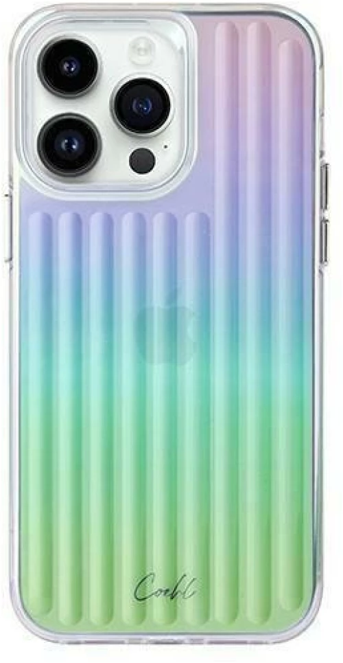 UNIQ etui Coehl Linear iPhone 14 Pro Max 6,7" opalowy/iridescent