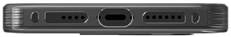 UNIQ etui Heldro Mount iPhone 14 6,1" czarny/vapour smoke
