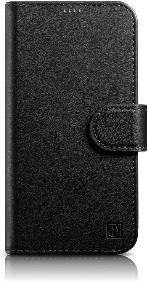 iCarer Wallet Case 2in1 Case iPhone 14 Leather Flip Cover Anti-RFID black (WMI14220725-BK)