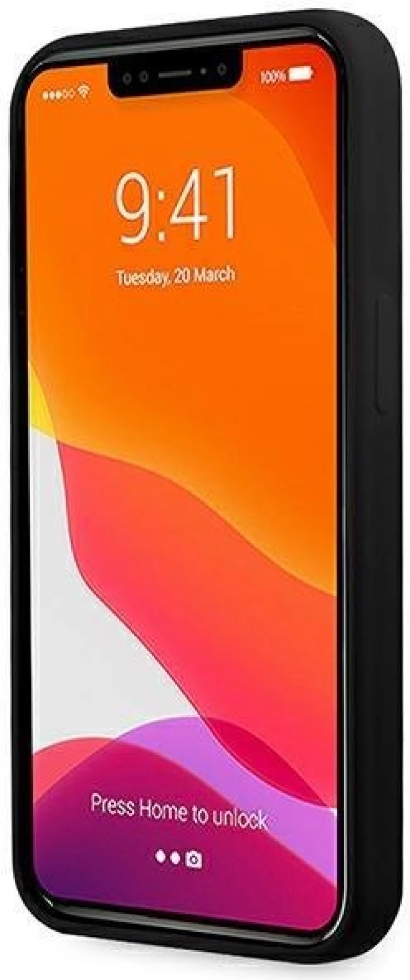 Ferrari FESSIHCP13LBK iPhone 13 Pro / 13 6.1 "black / black hardcase Silicone