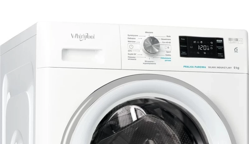 Freestanding washing machine Whirlpool FFB 9258 SV EN 9 kg, 1200 rpm, white