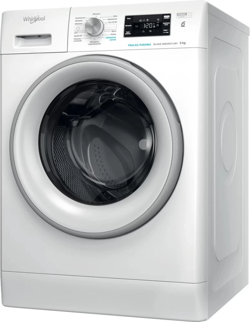 Freestanding washing machine Whirlpool FFB 9258 SV EN 9 kg, 1200 rpm, white