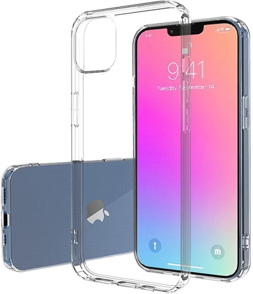 Ultra Clear 0.5mm Case Gel TPU Cover for iPhone 13 Pro Max transparent