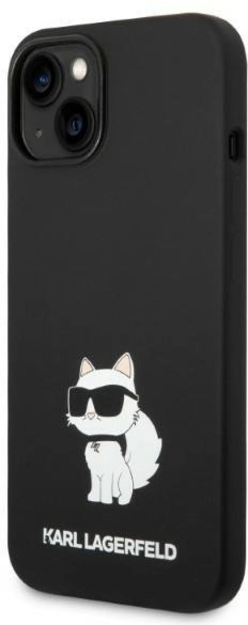 Karl Lagerfeld KLHMP14MSNCHBCK iPhone 14 Plus 6.7" hardcase black/black Silicone Choupette MagSafe