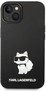 Karl Lagerfeld KLHMP14MSNCHBCK iPhone 14 Plus 6.7" hardcase black/black Silicone Choupette MagSafe