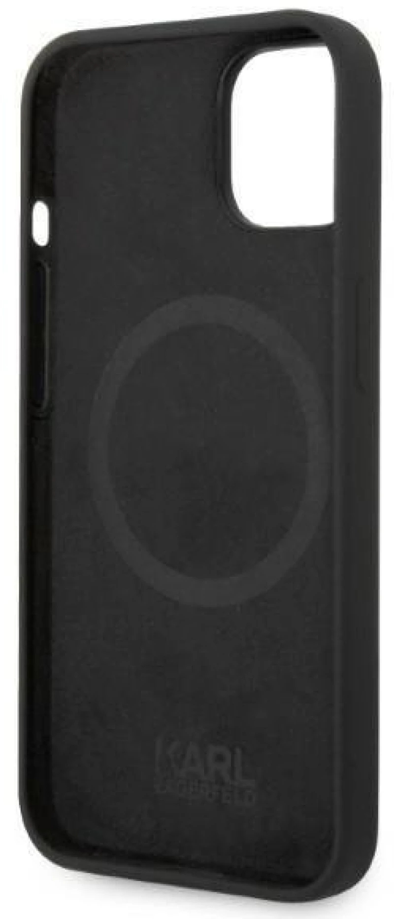 Karl Lagerfeld KLHMP14MSNCHBCK iPhone 14 Plus 6.7" hardcase black/black Silicone Choupette MagSafe