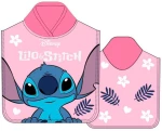 Disney Stitch microfibre poncho towel
