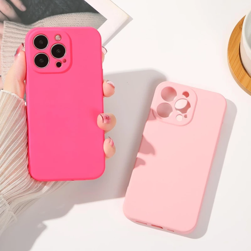 Silicone case for Samsung Galaxy A14 5G / Galaxy A14 silicone case pink