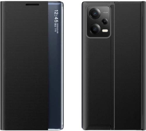 New Sleep Case case for Xiaomi Redmi Note 12 Pro+ cover with flip stand black