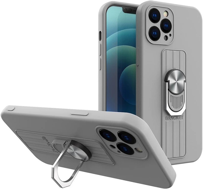Ring Case Redmi note 9S Silver